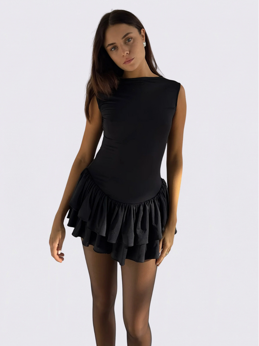 BLACK BALLERINA DRESS
